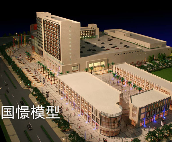 博兴县建筑模型