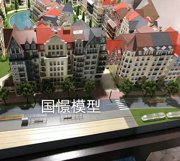 博兴县建筑模型